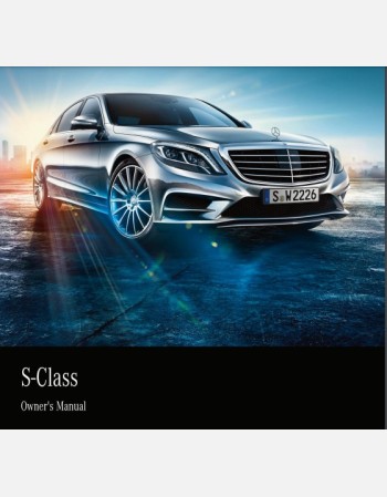 mercedes benz s class 2013 2014 2015 2016 2017 2018 and 2019 owners manual